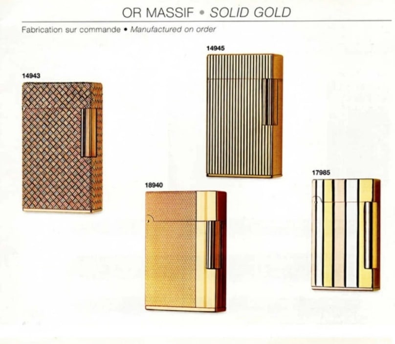 S.T. Dupont Solid Gold Lighters: A Collector’s Guide to 18k, Hallmarks and Value