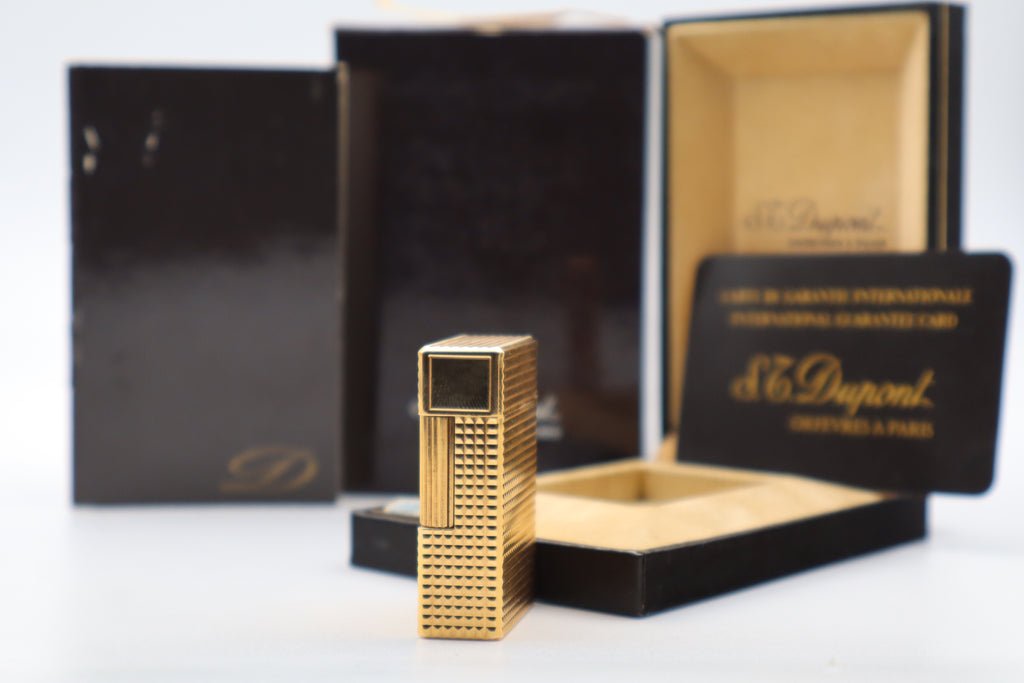 S.T. Dupont Ligne 1 small gold lighter NEW OLD STOCK