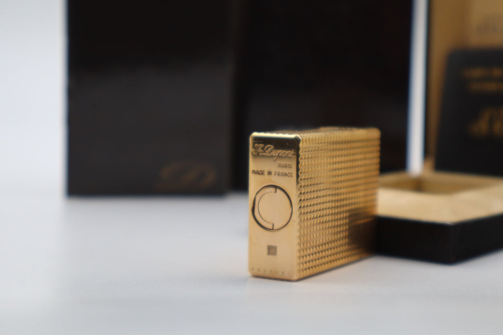 S.T. Dupont Ligne 1 small gold lighter NEW OLD STOCK