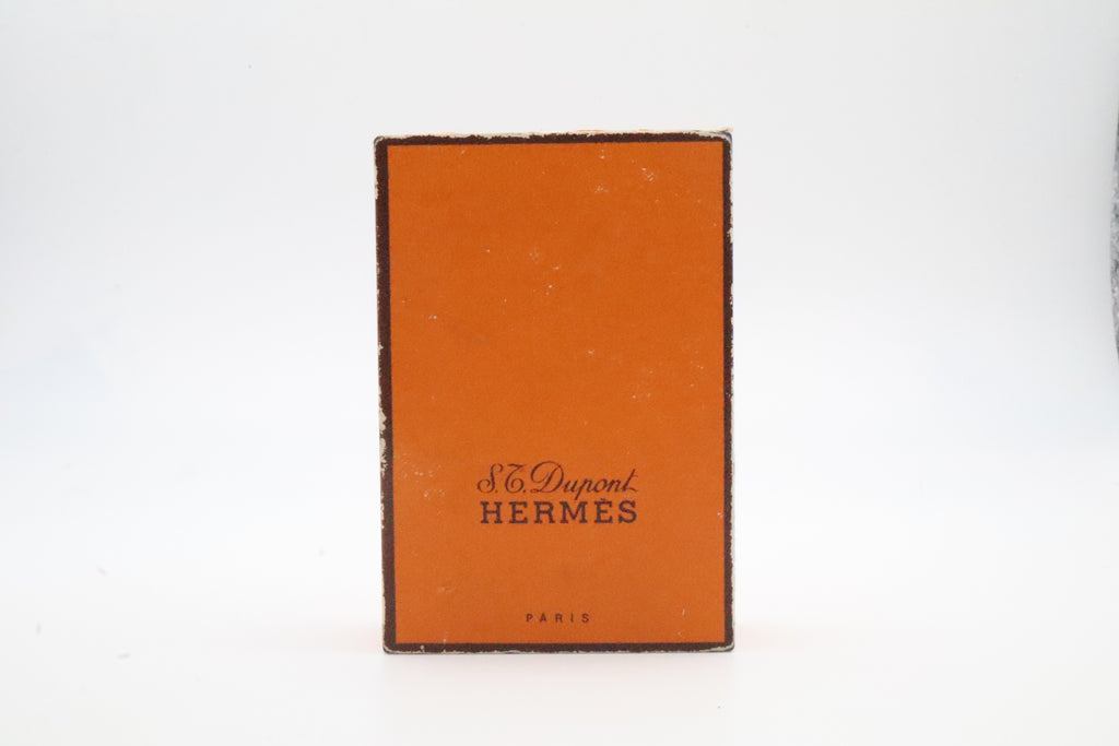S.T. Dupont Hermes Ligne 2 gold plated crocodile leather lighter