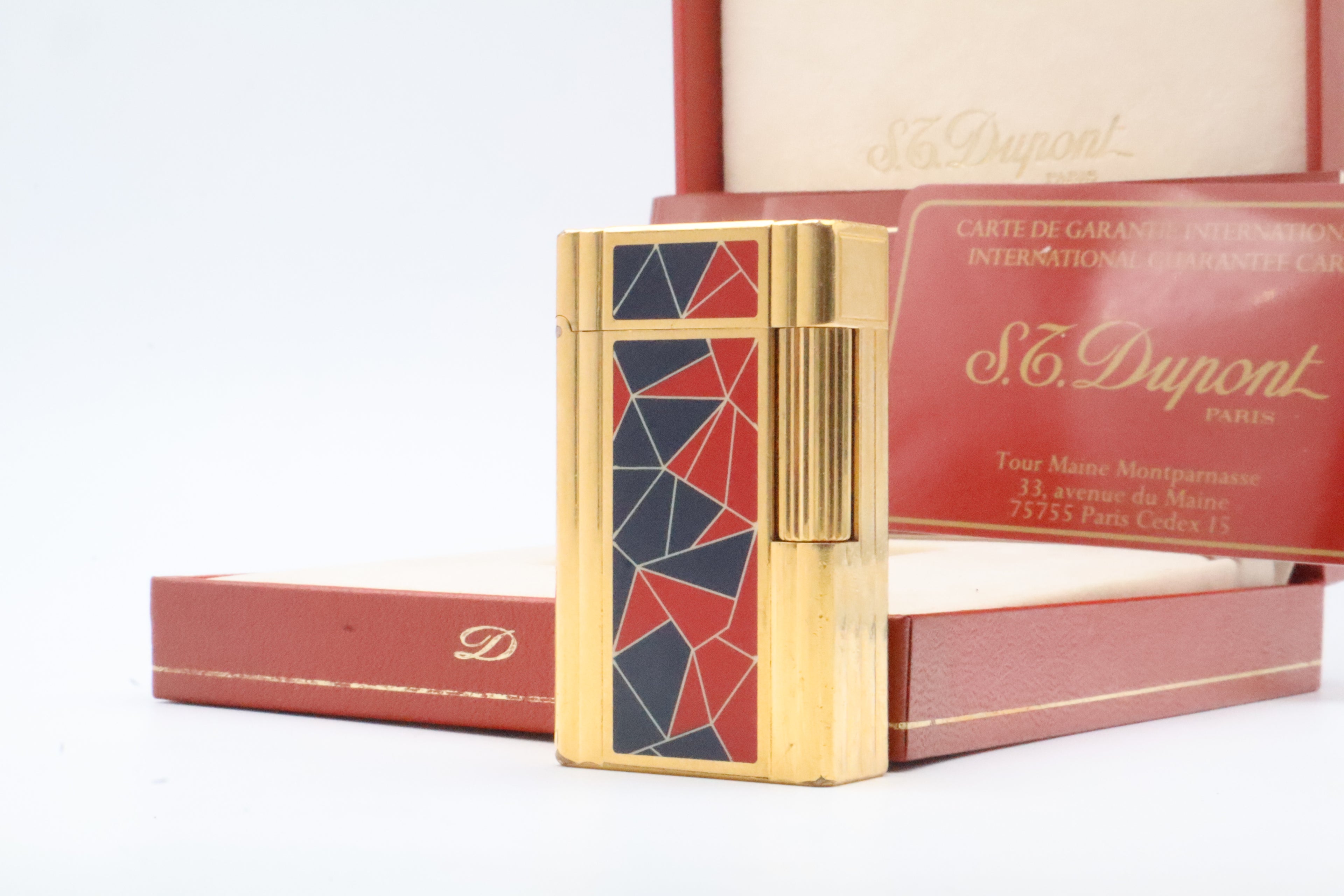 S.T. Dupont Ligne 1 Chinese Laquer Mosaic French Revolution limited edition