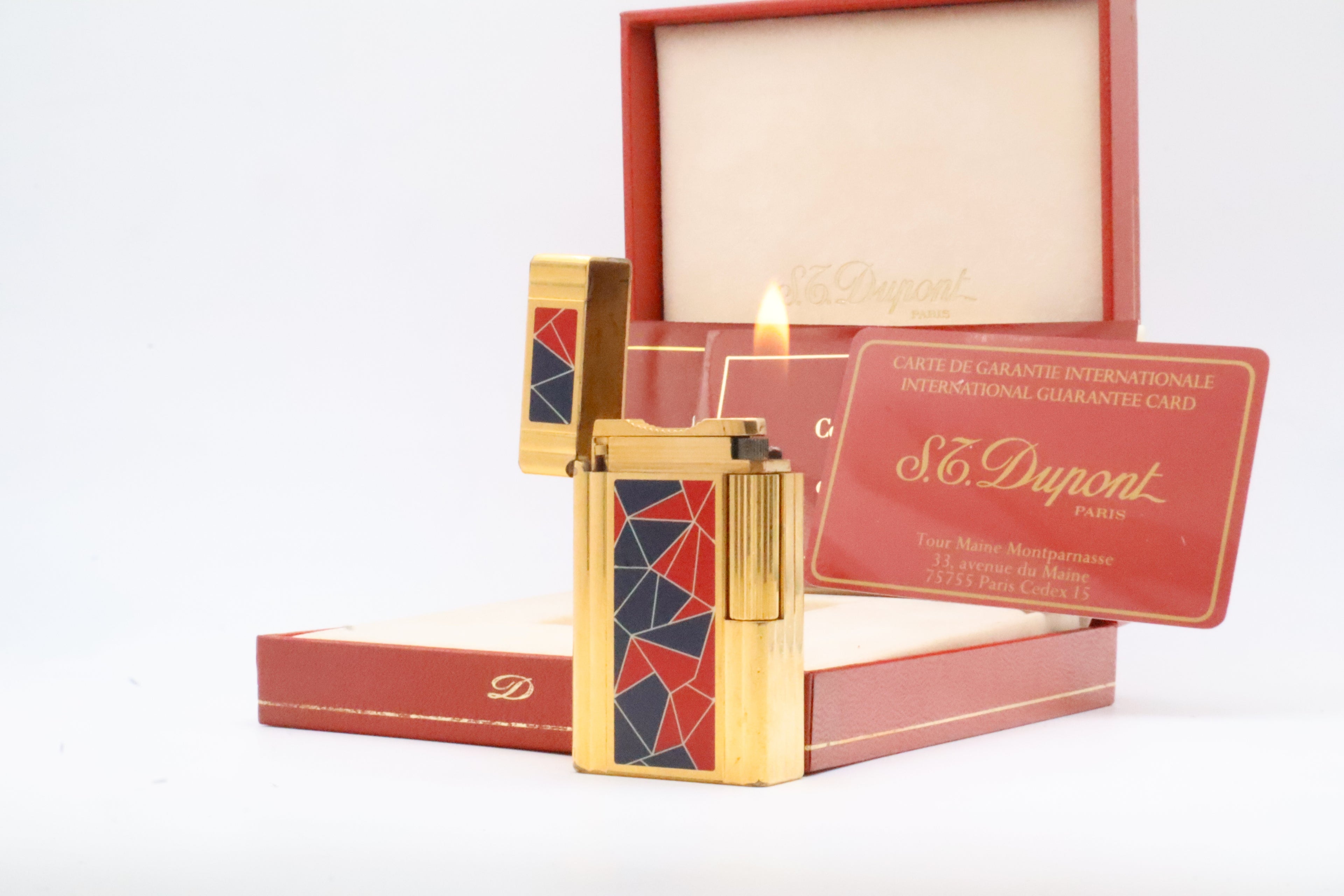 S.T. Dupont Ligne 1 Chinese Laquer Mosaic French Revolution limited edition