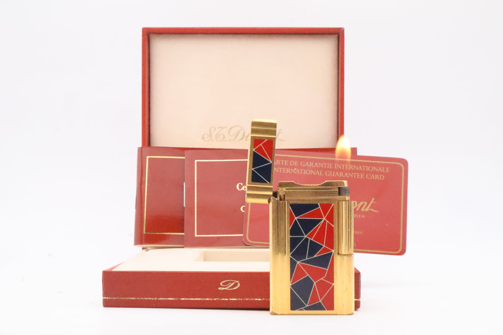 S.T. Dupont Ligne 1 Chinese Laquer Mosaic French Revolution limited edition