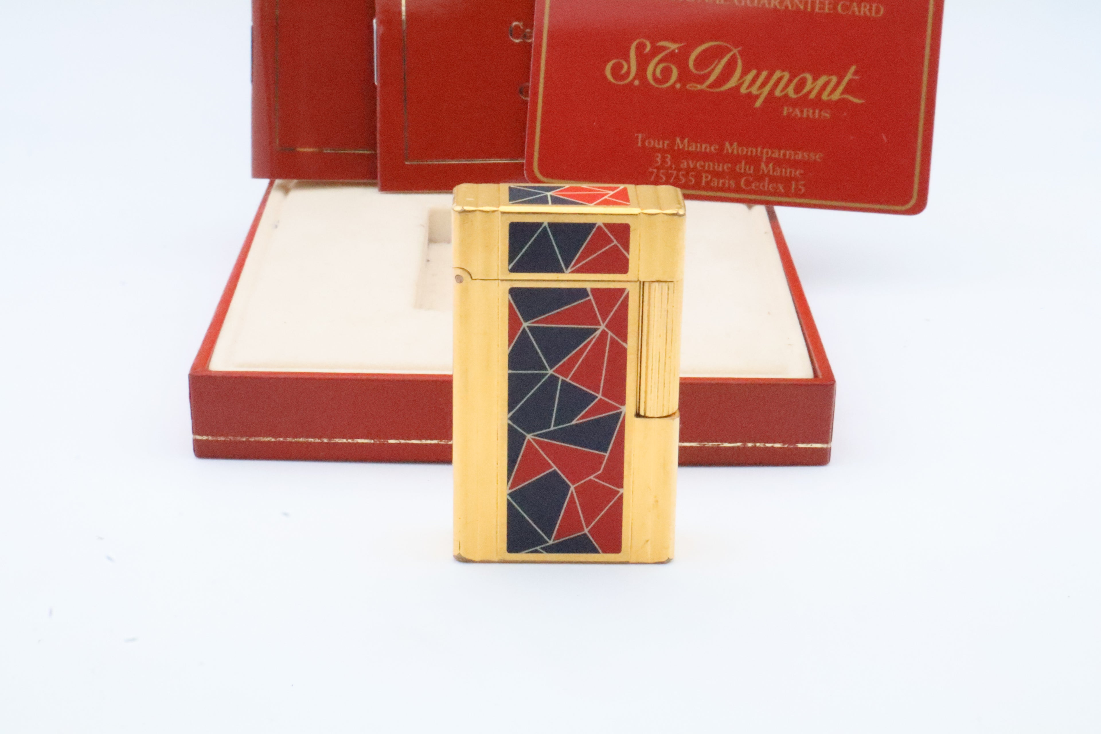 S.T. Dupont Ligne 1 Chinese Laquer Mosaic French Revolution limited edition