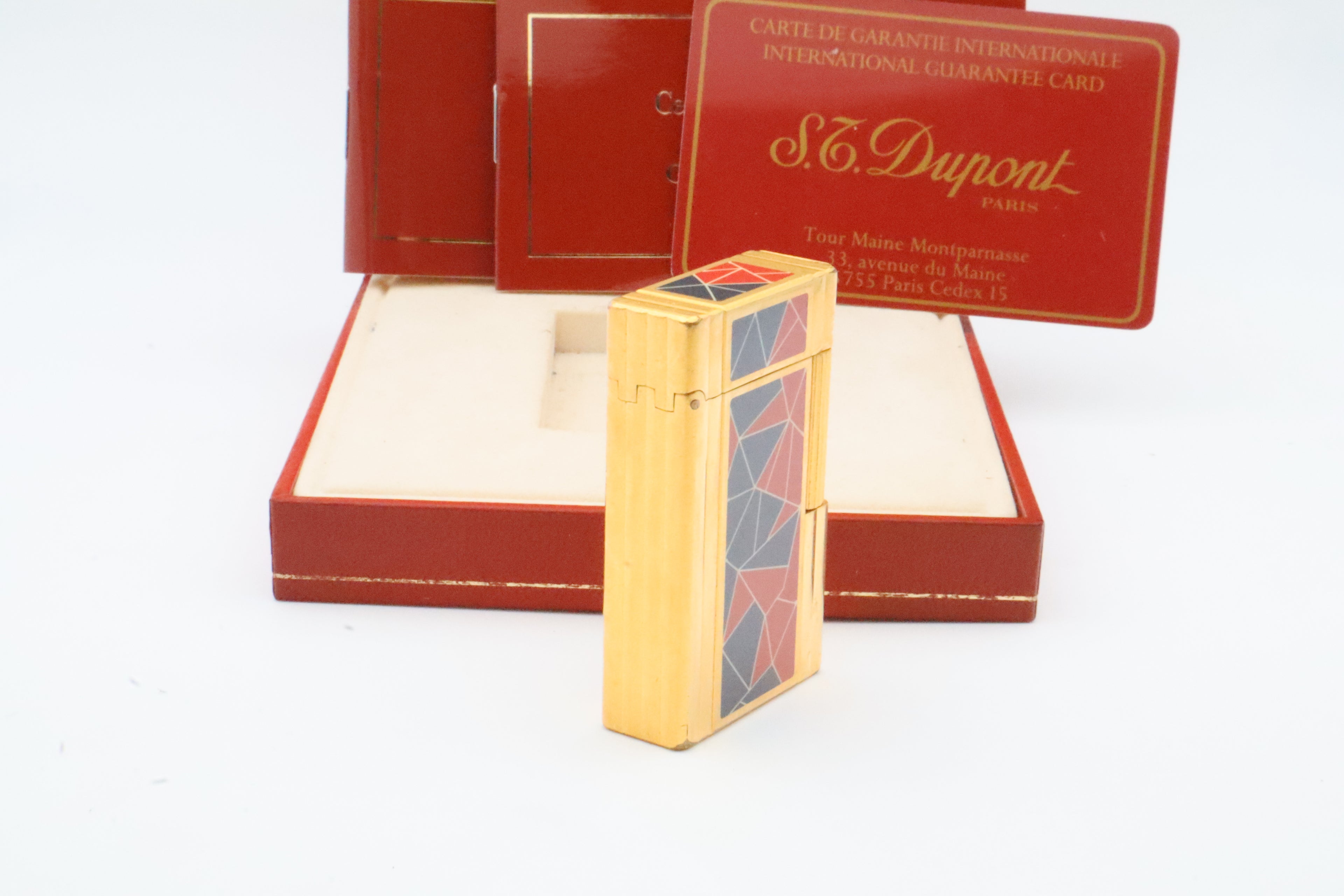 S.T. Dupont Ligne 1 Chinese Laquer Mosaic French Revolution limited edition