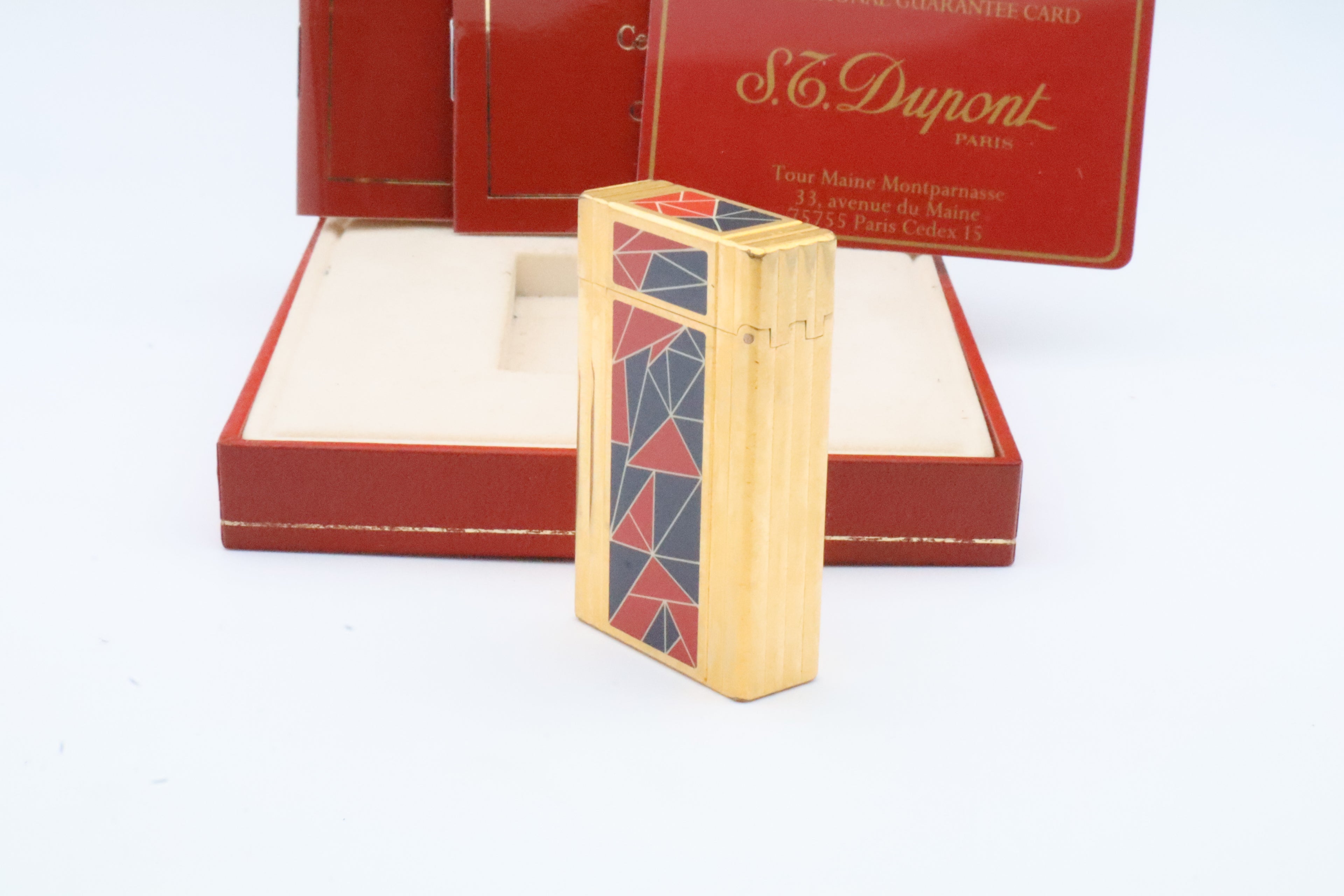 S.T. Dupont Ligne 1 Chinese Laquer Mosaic French Revolution limited edition