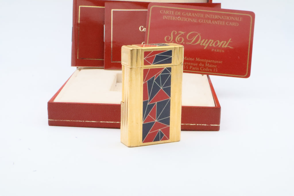 S.T. Dupont Ligne 1 Chinese Laquer Mosaic French Revolution limited edition