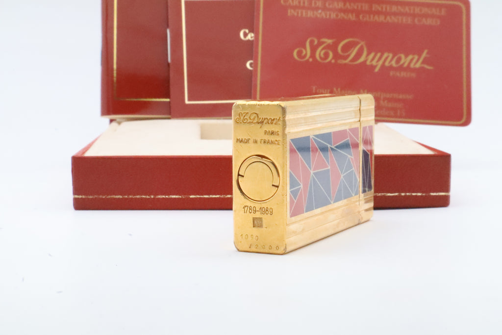 S.T. Dupont Ligne 1 Chinese Laquer Mosaic French Revolution limited edition