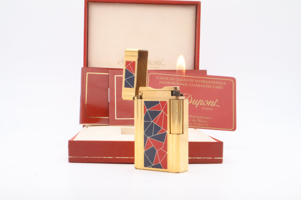 S.T. Dupont Ligne 1 Chinese Laquer Mosaic French Revolution limited edition