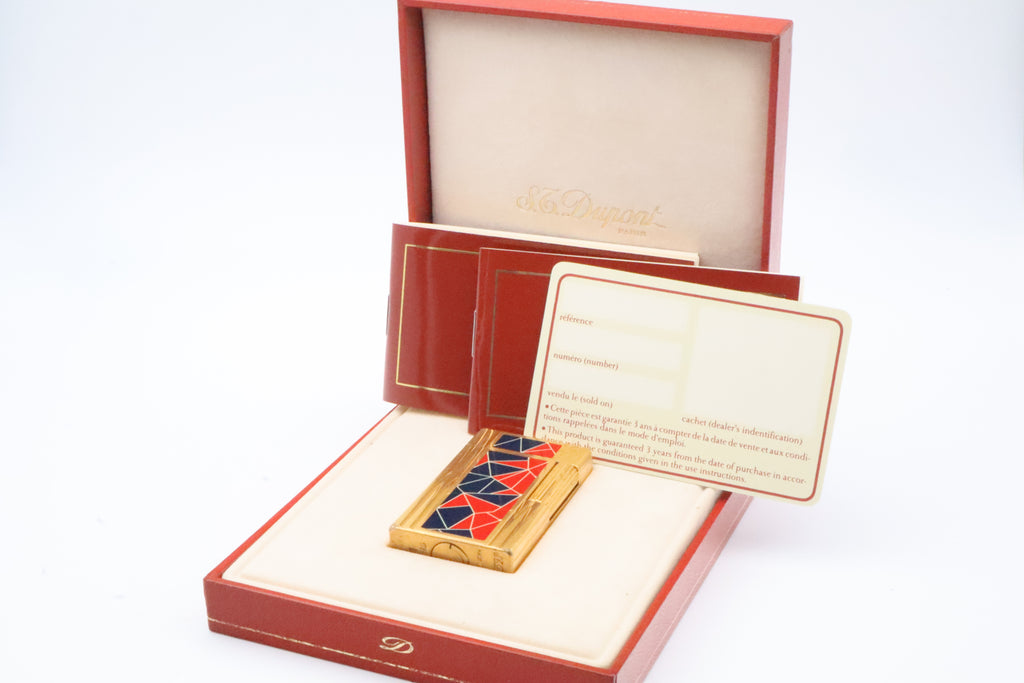 S.T. Dupont Ligne 1 Chinese Laquer Mosaic French Revolution limited edition