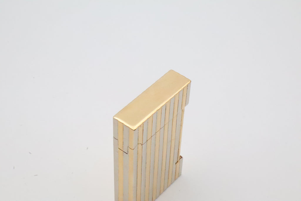 S.T. Dupont Ligne D solid gold top