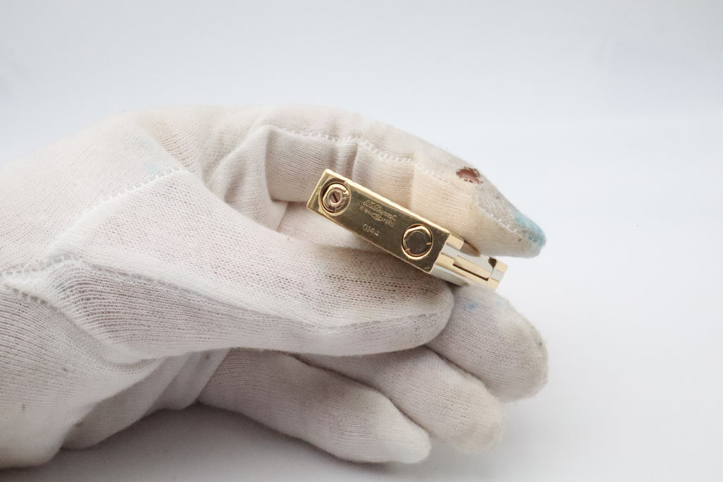 Solid gold S.T. Dupont Ligne D 17 bottom