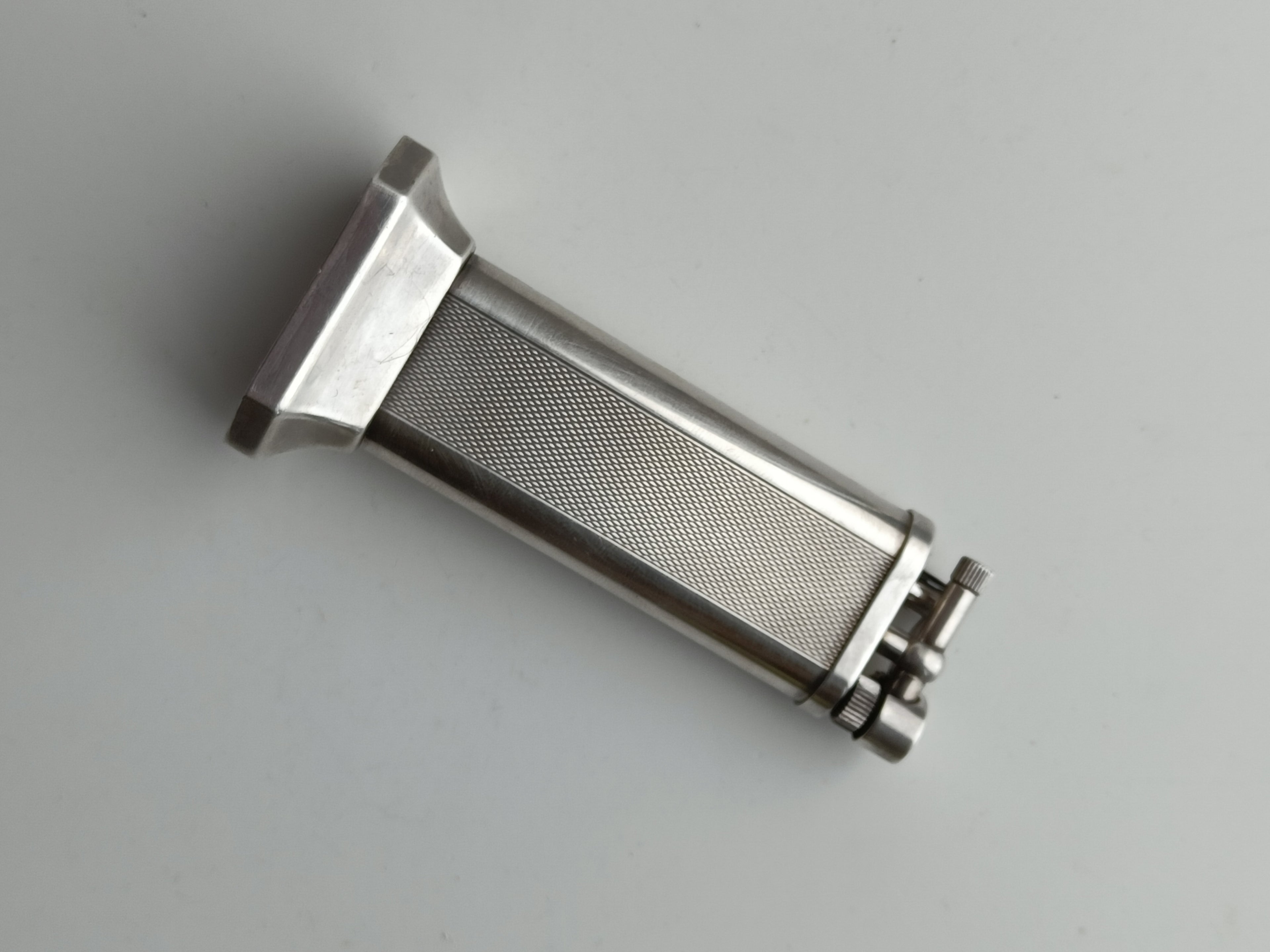 Dunhill Unique Fliparm table lighter silver