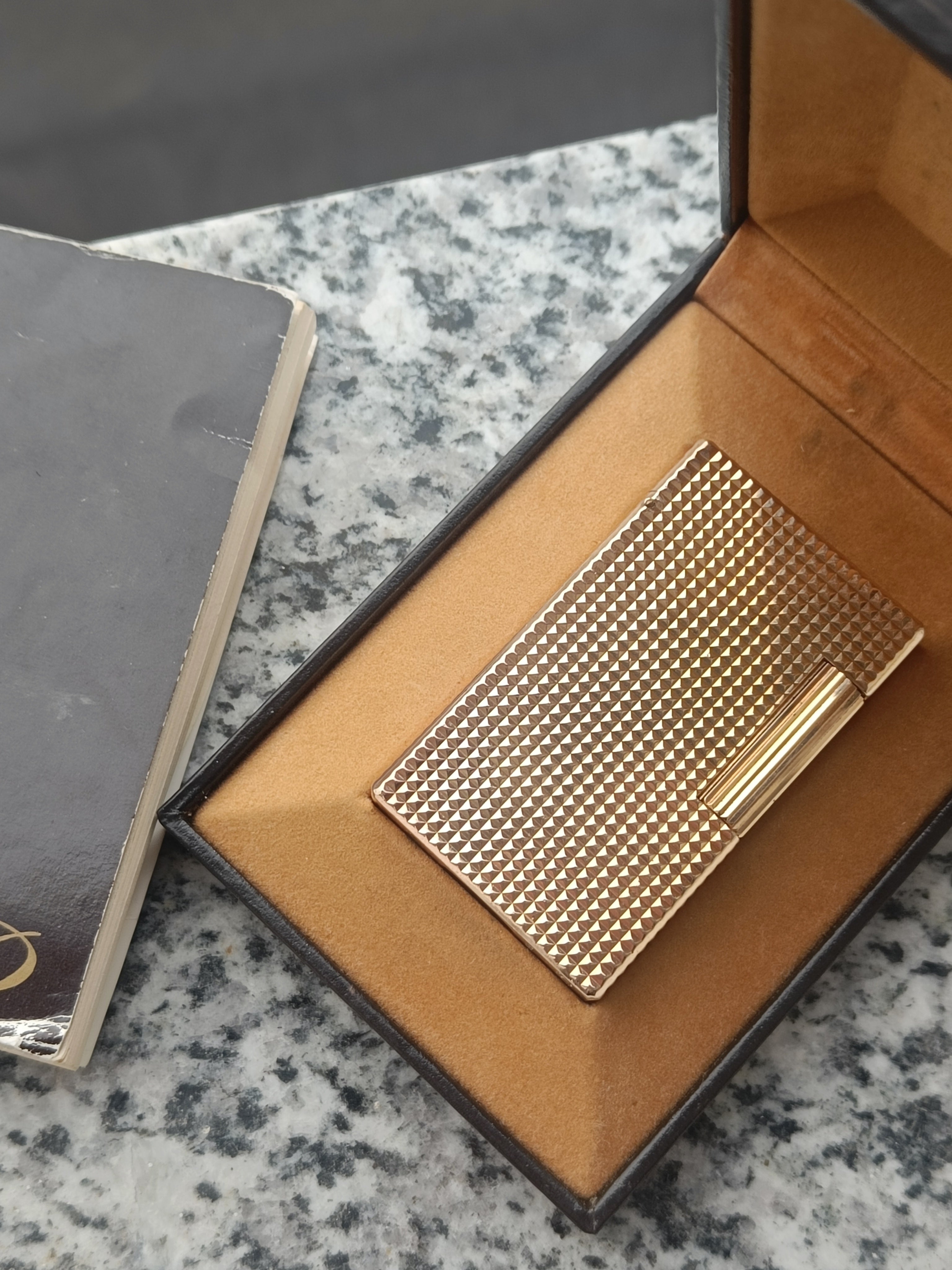 ST Dupont Ligne 1 gold with box and papers