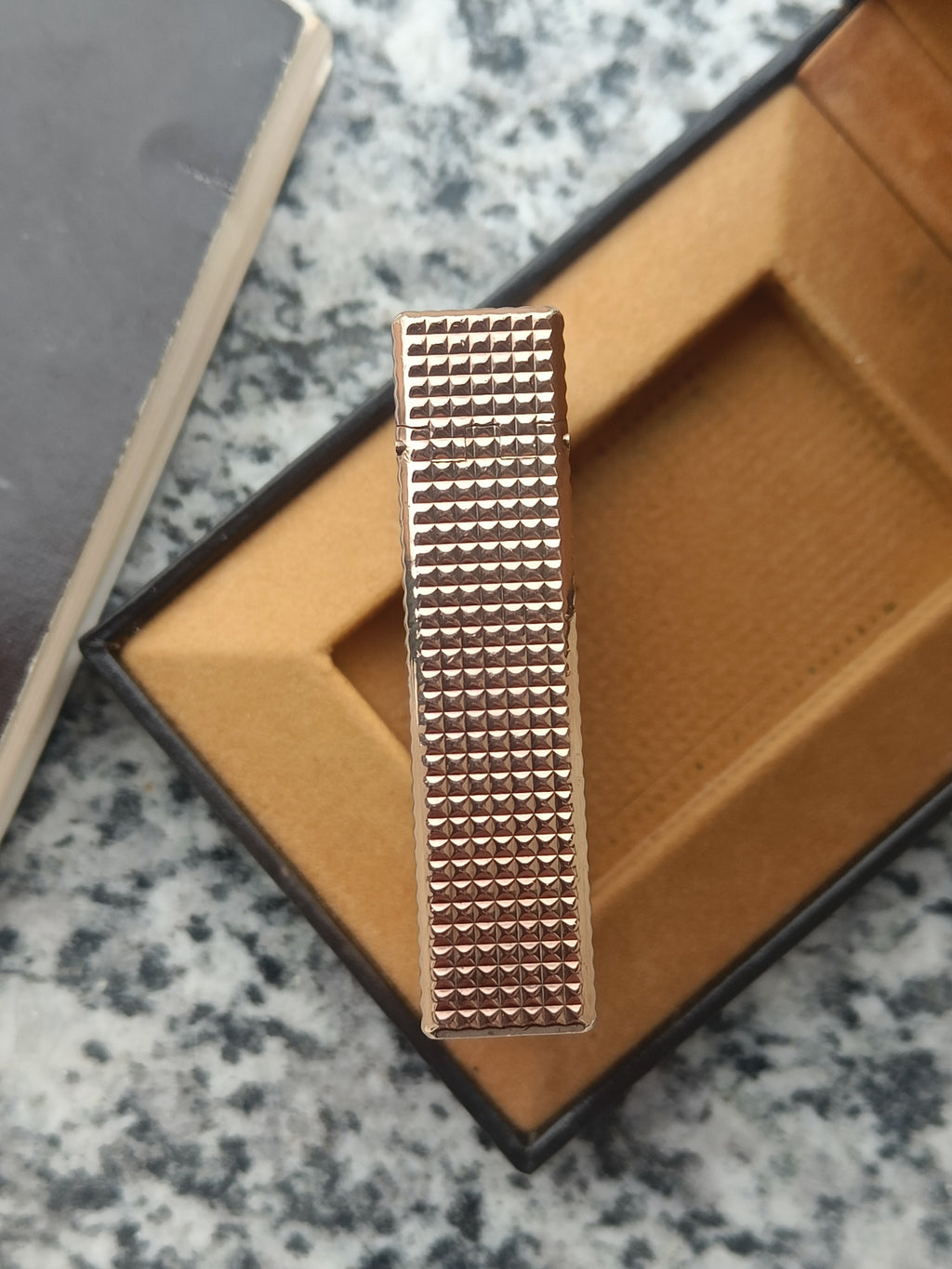 ST Dupont Ligne 1 gold with box and papers