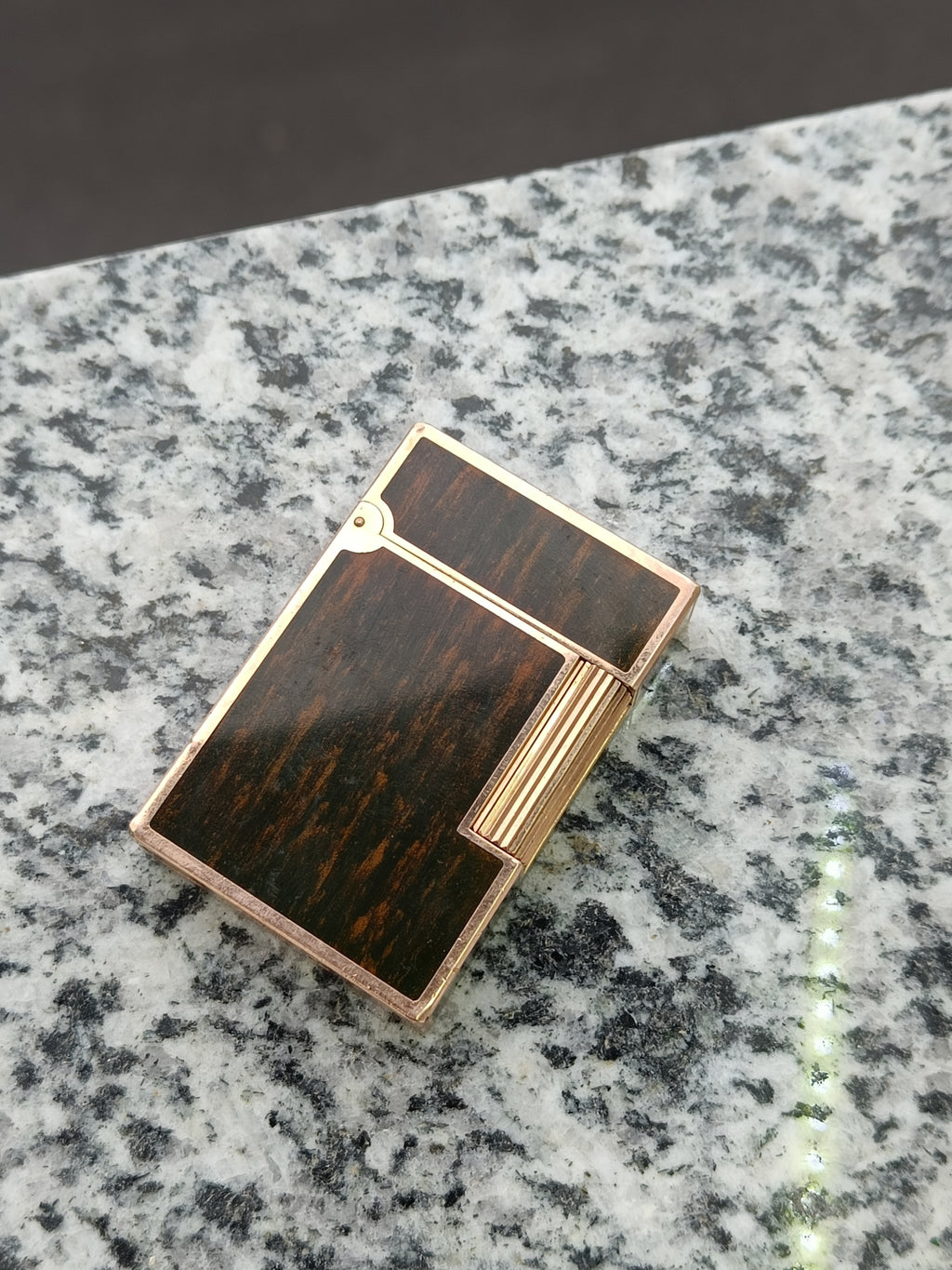 S.T. Dupont Ligne 2 small wood look in laquer ref. 15578