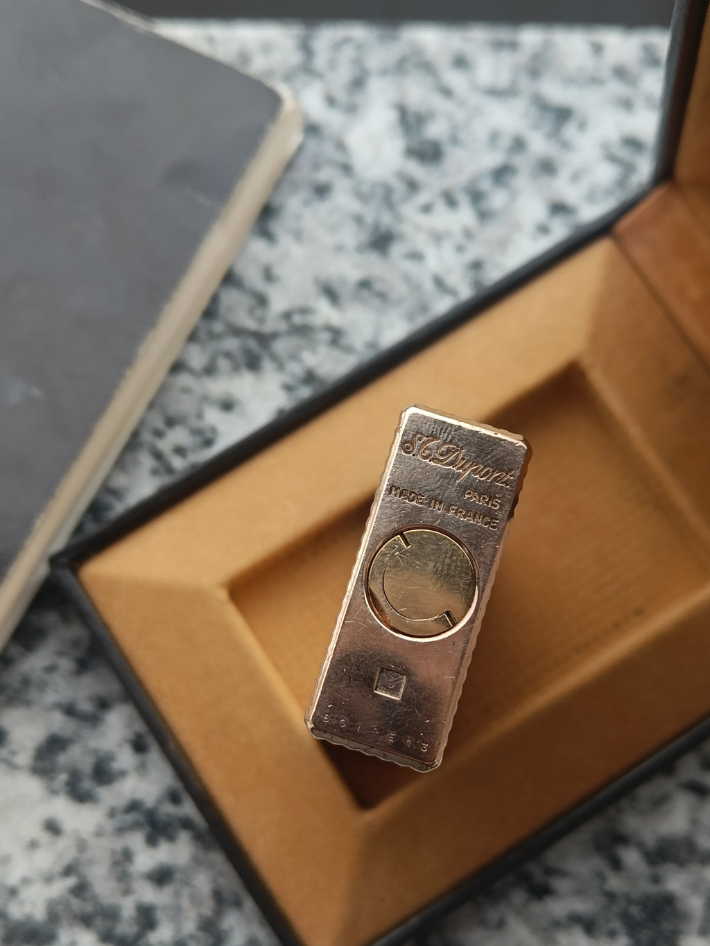 ST Dupont Ligne 1 gold with box and papers