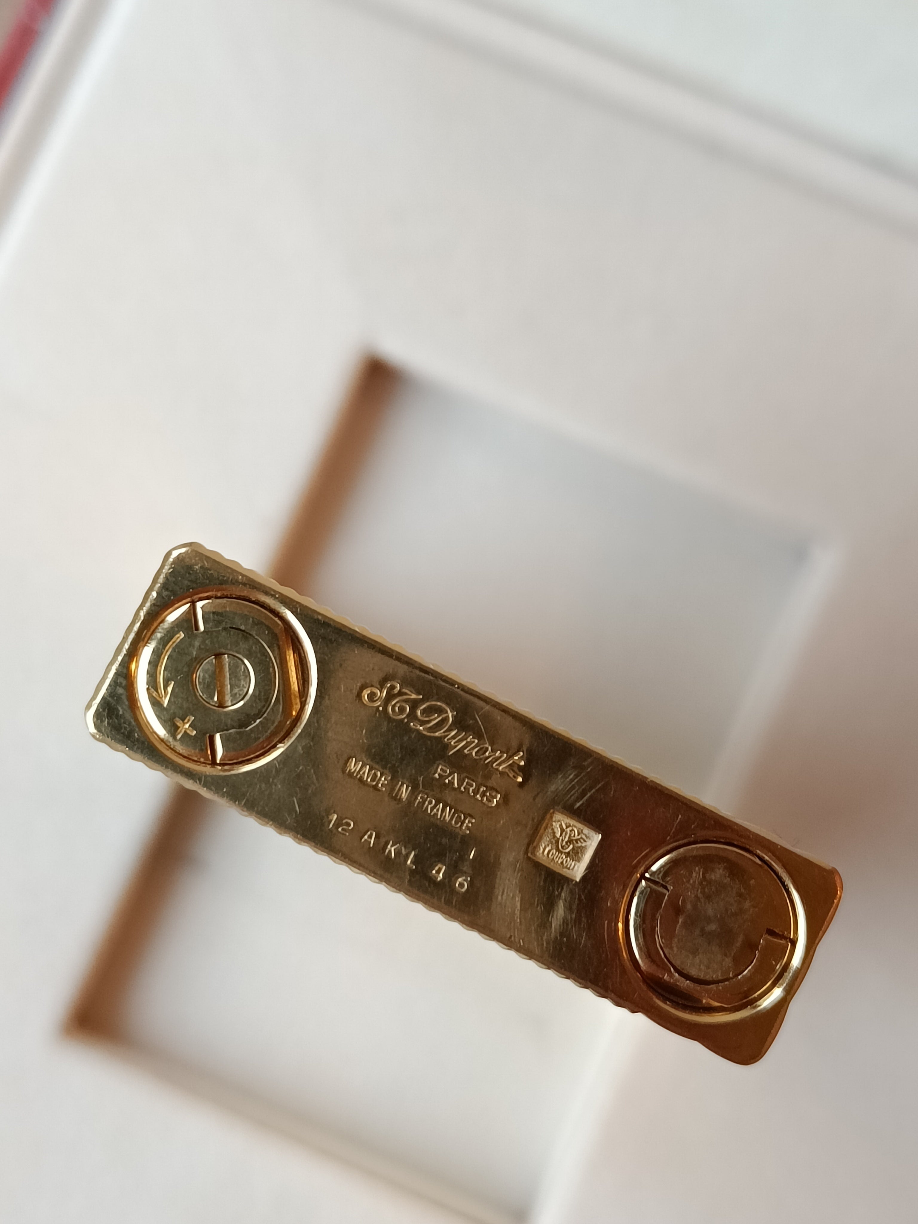 Mint S.T. Dupont Gatsby with box and papers