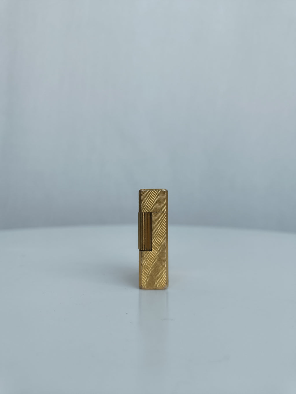 S.T. Dupont x Hermès Small Ligne 1 gold peacock feather