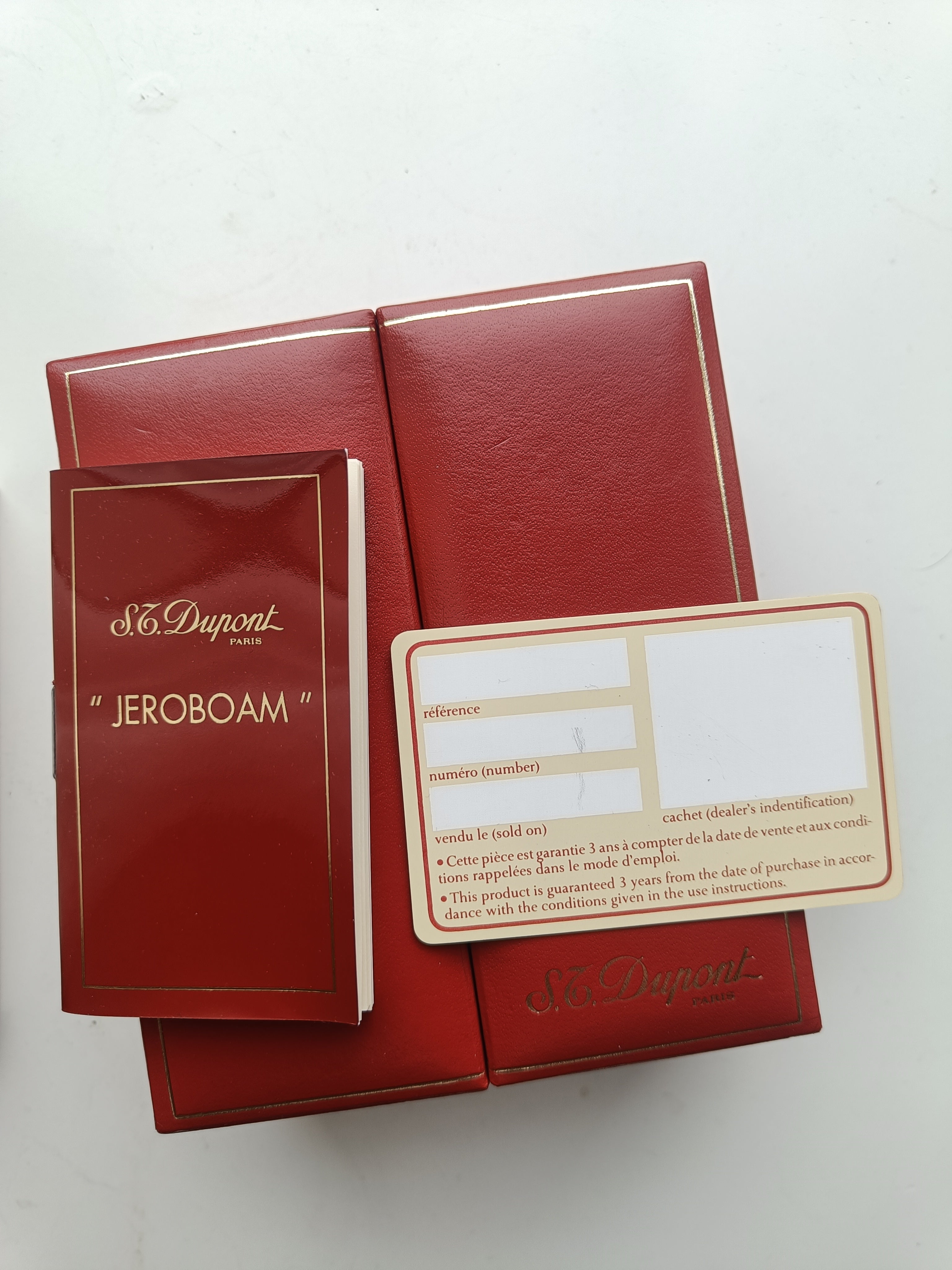 Mint S.T. Dupont Jeroboam Art Deco Laque de Chine ref. 027597 with box and papers