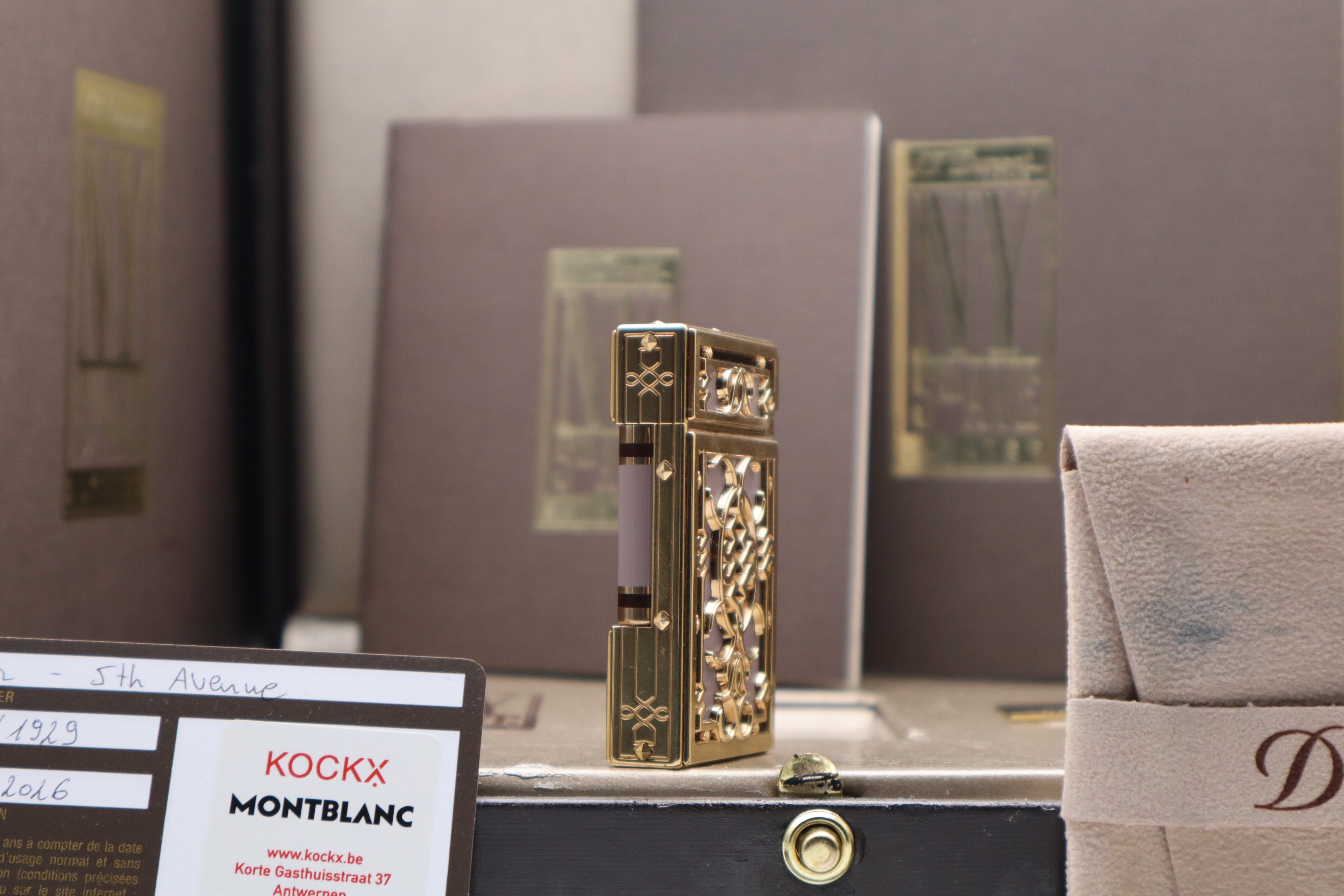 S.T. Dupont New York 5th Avenue Limited Edition lighter NEW OLD STOCK