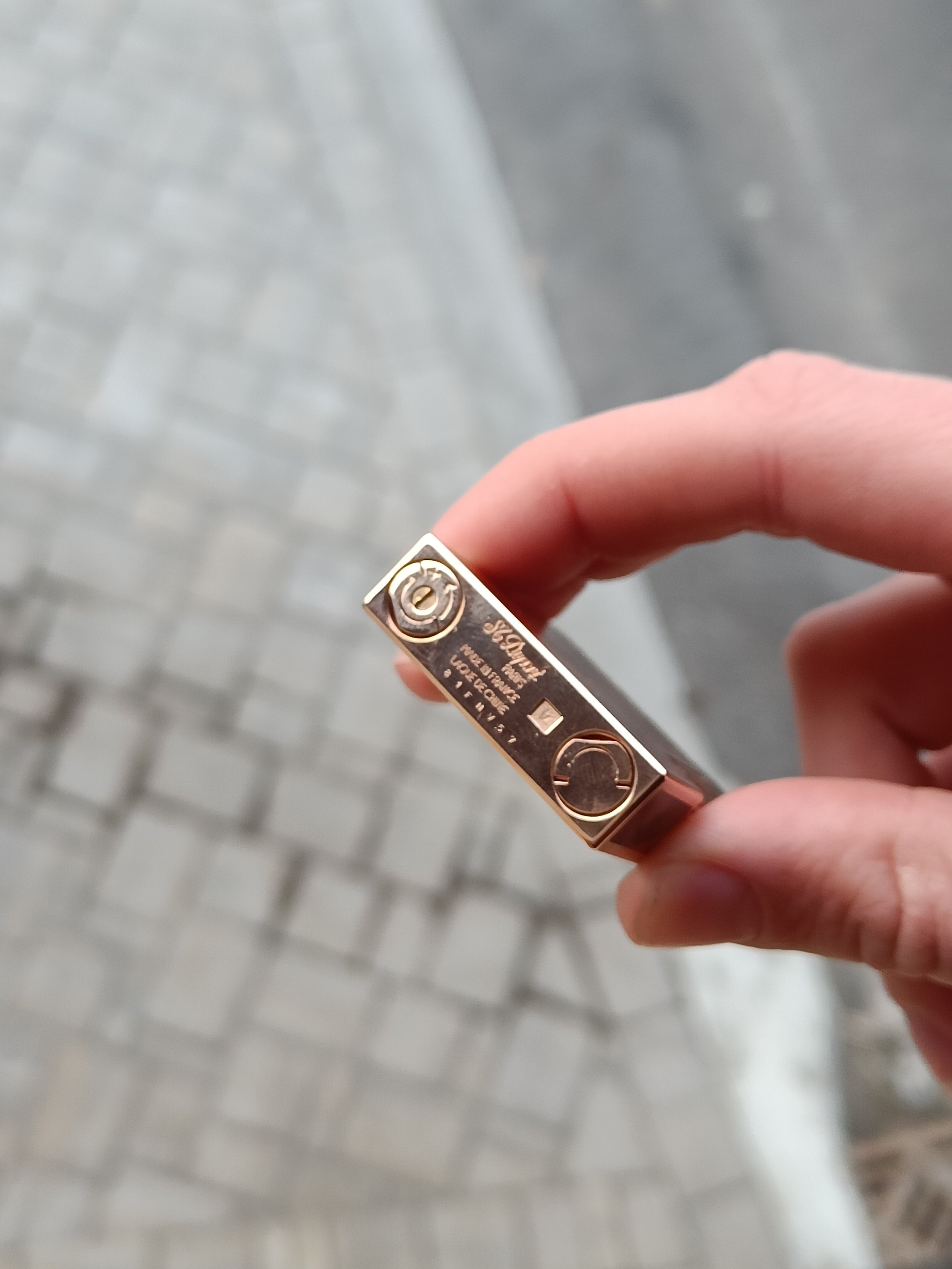 S.T. Dupont Ligne 2 Coral Picasso Abstract - mint condition