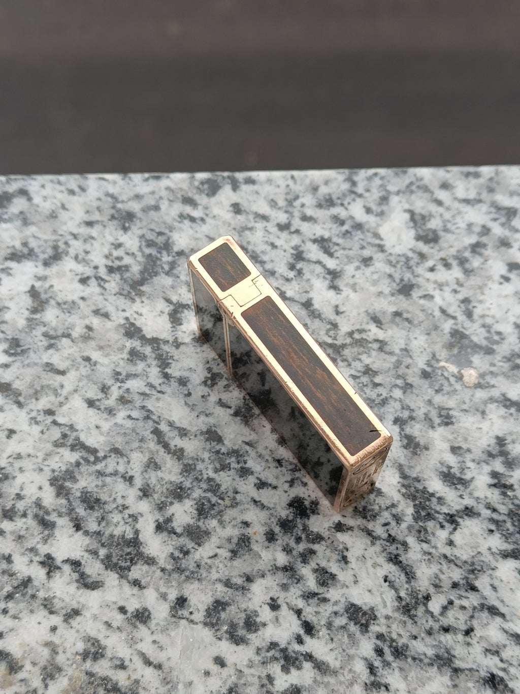 S.T. Dupont Ligne 2 small wood look in laquer ref. 15578