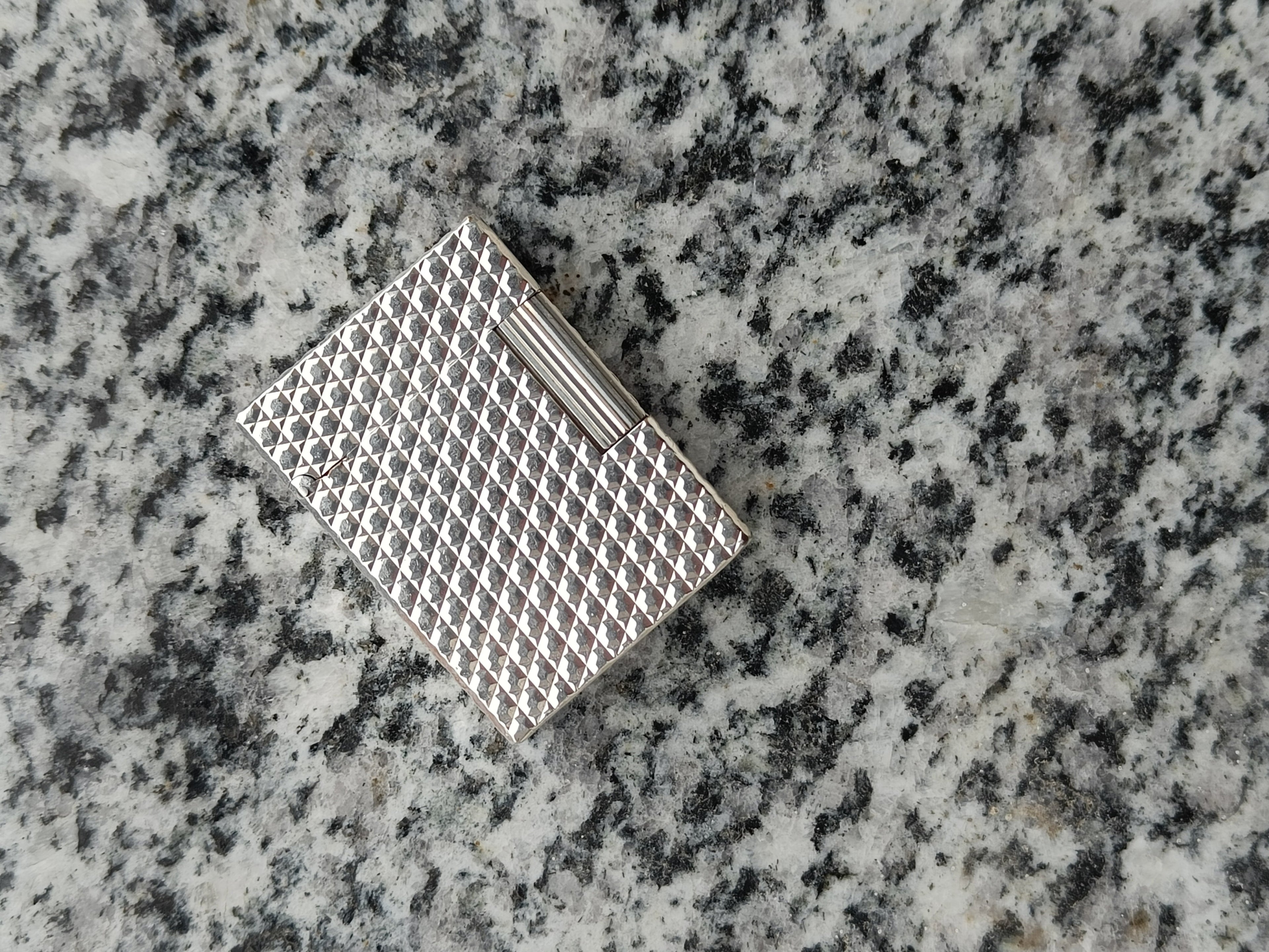 ST Dupont Ligne 1 small silver | Avenue of Aesthetic