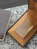 ST Dupont Ligne 1 gold with box and papers