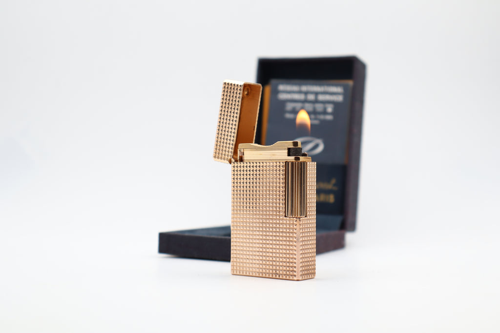 S.T. Dupont ligne 1 Gold Diamond Tip - mint condition