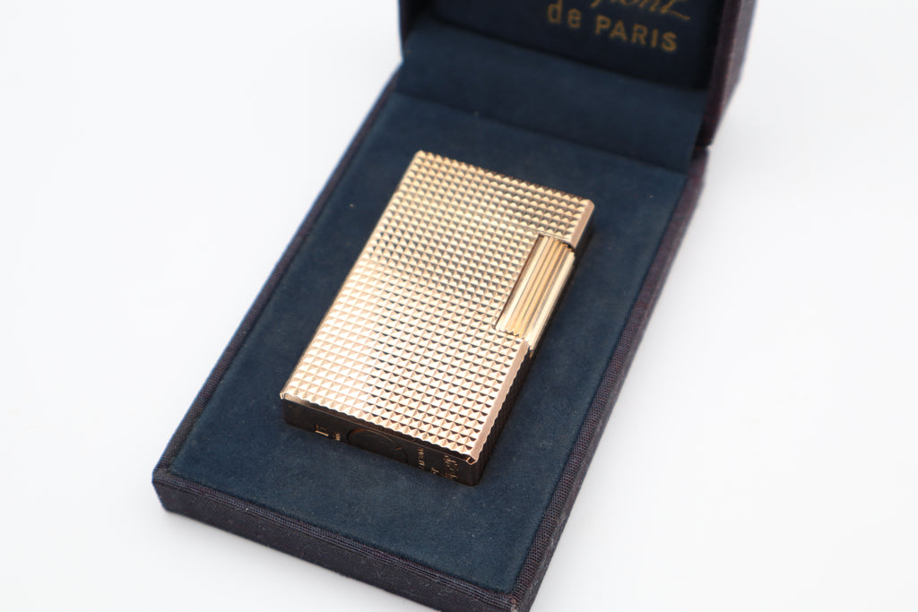 S.T. Dupont ligne 1 Gold Diamond Tip - mint condition