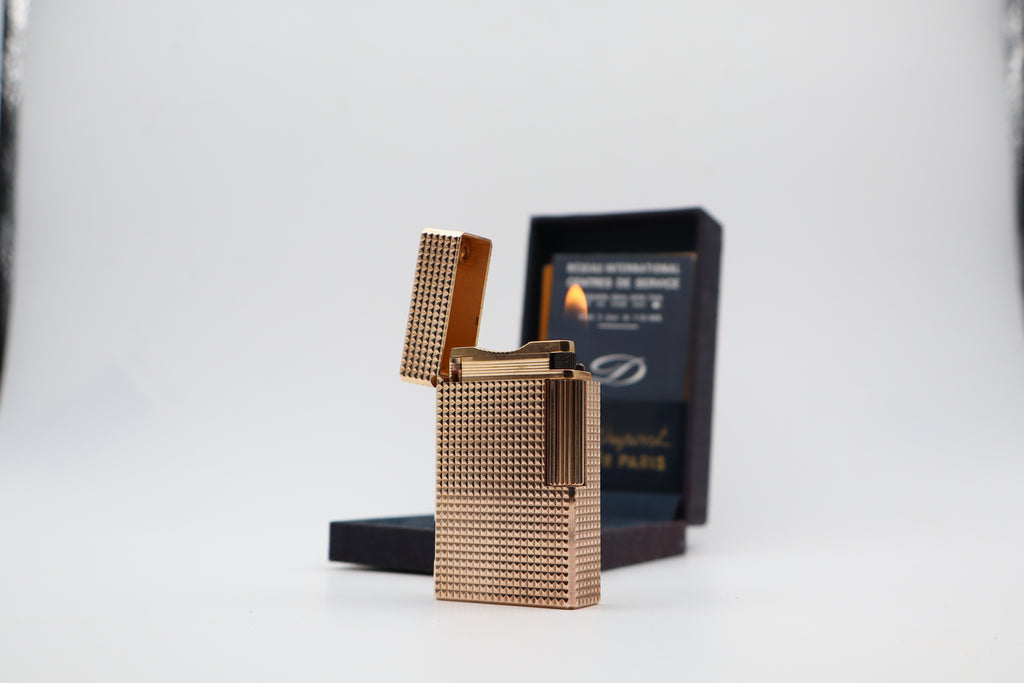 S.T. Dupont ligne 1 Gold Diamond Tip - mint condition