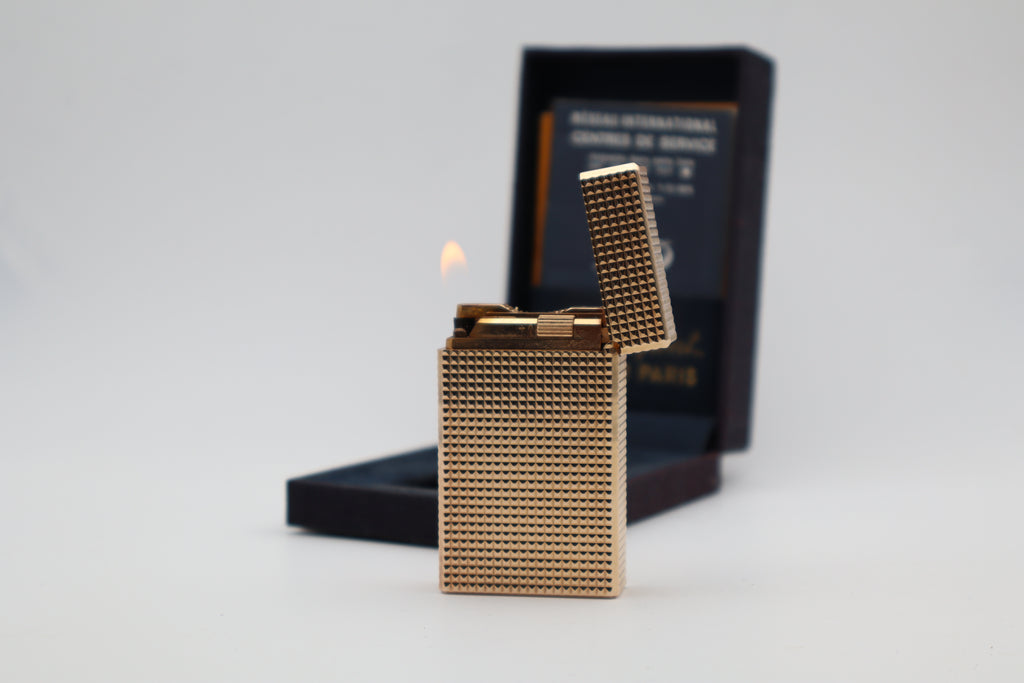 S.T. Dupont ligne 1 Gold Diamond Tip - mint condition