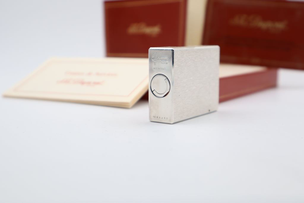 S.T. Dupont Ligne 1 Satin Silver - mint condition