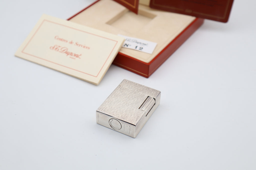 S.T. Dupont Ligne 1 Satin Silver - mint condition