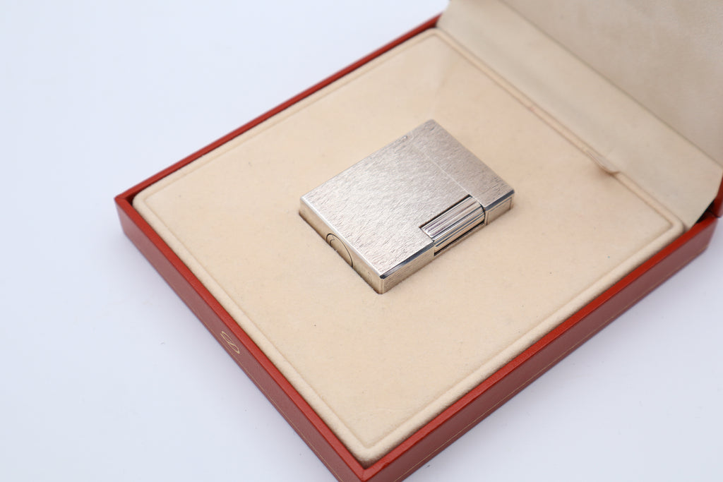 S.T. Dupont Ligne 1 Satin Silver - mint condition