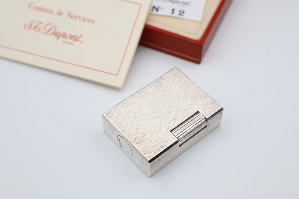 S.T. Dupont Ligne 1 Satin Silver - mint condition