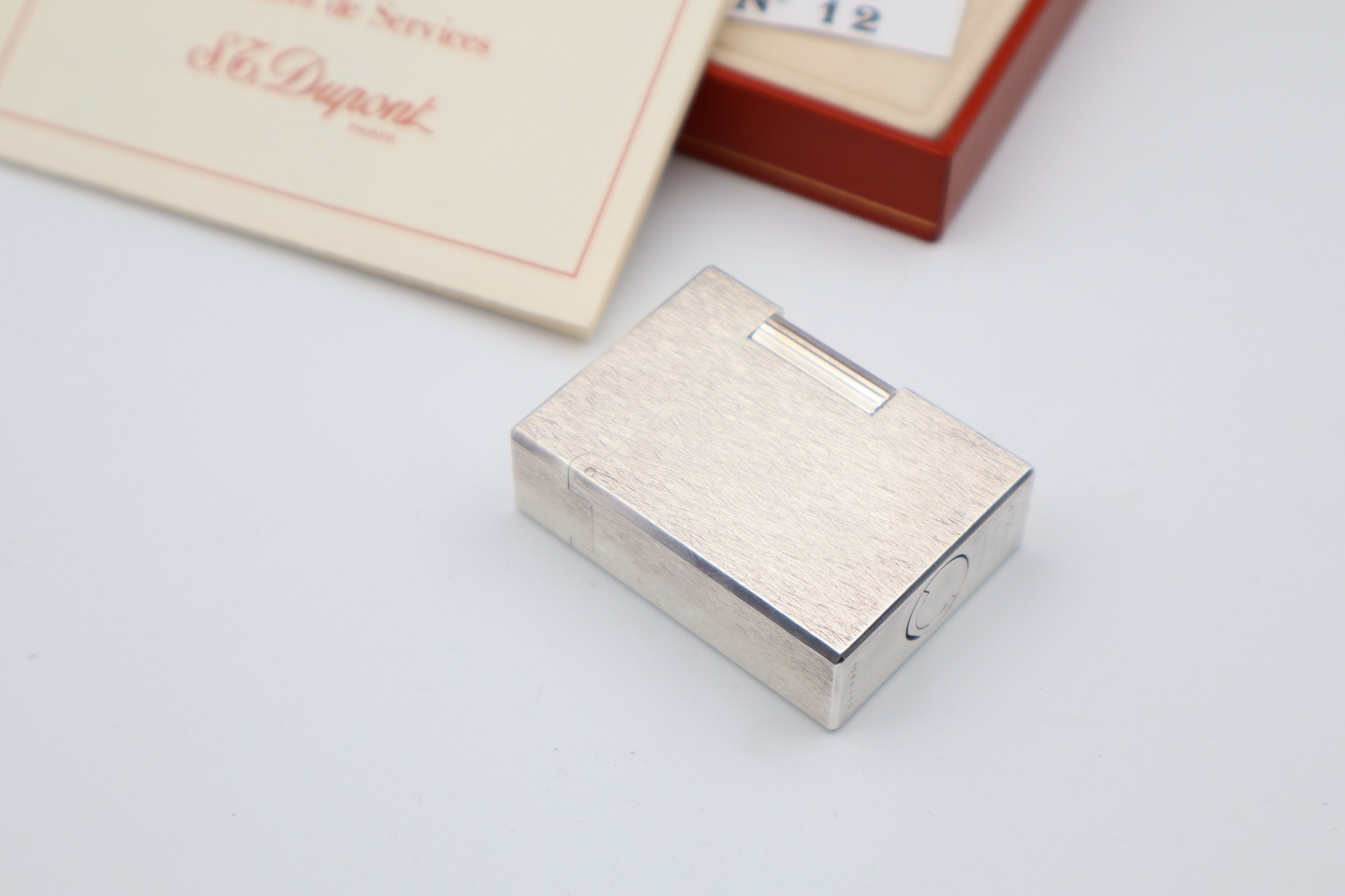 S.T. Dupont Ligne 1 Satin Silver - mint condition