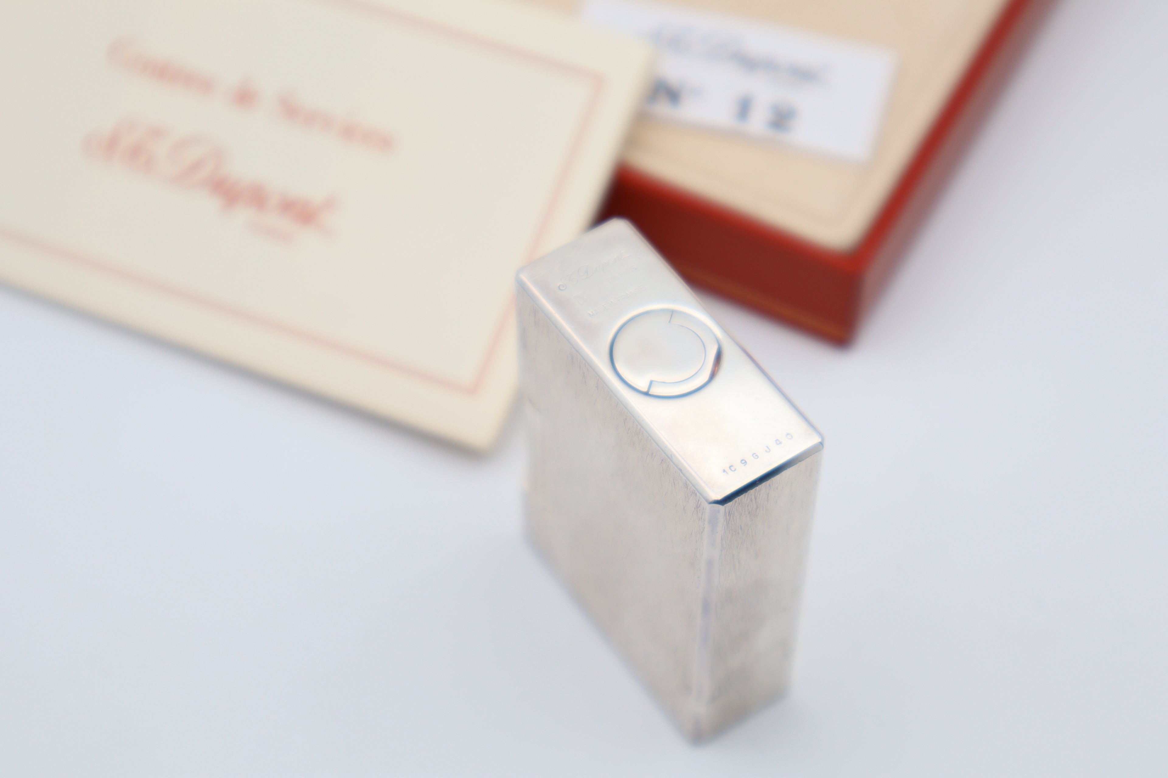 S.T. Dupont Ligne 1 Satin Silver - mint condition