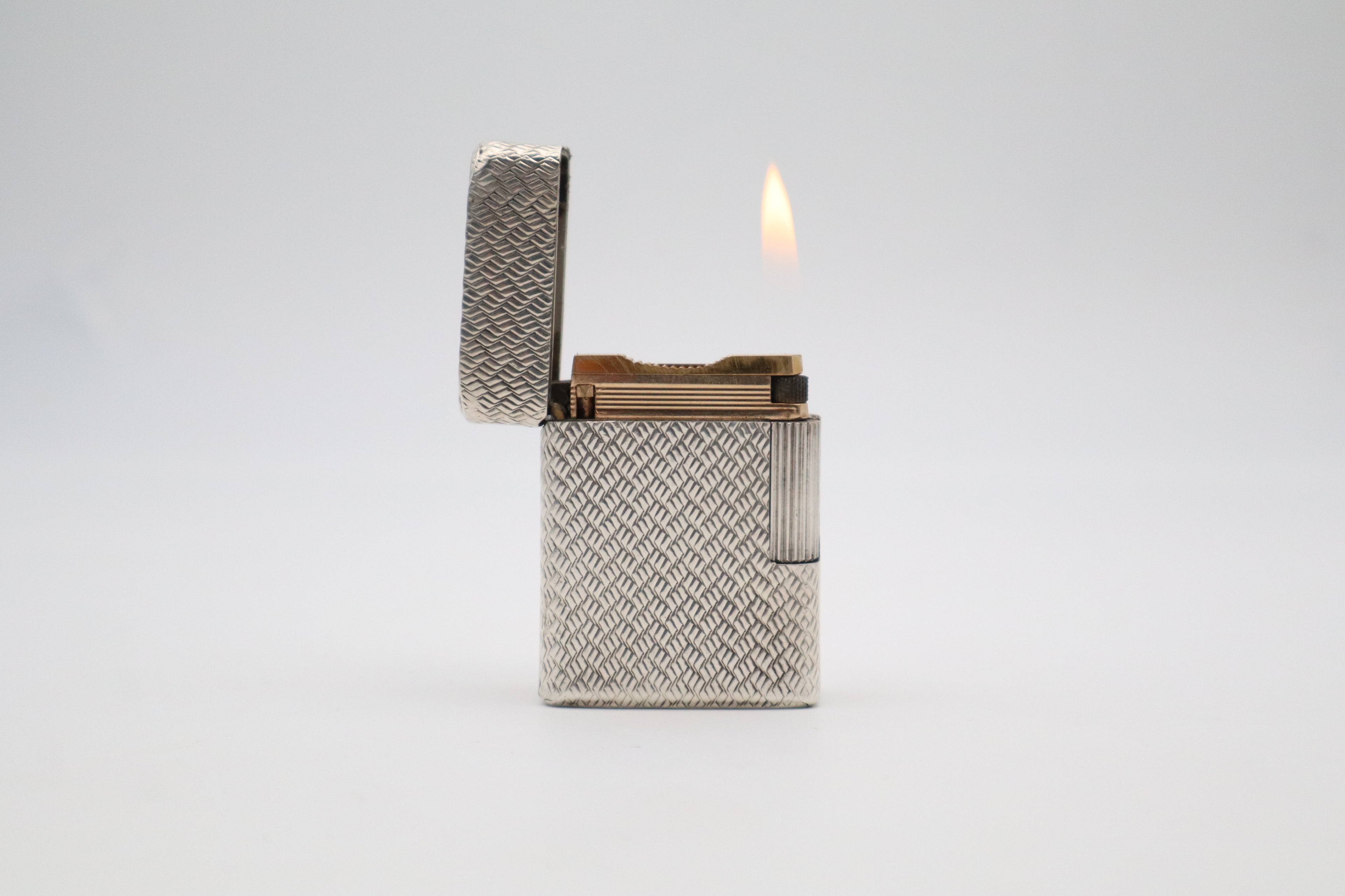 S.T. Dupont Ligne 1 custom silver jacket