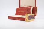S.T. Dupont Ligne 1 Chinese lacquer mosaic French Revolution limited edition lighter in red and blue, with original box