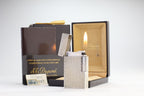 S.T. Dupont Ligne 1 large silver Etoile lighter, new old stock, with box and papers