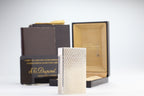 S.T. Dupont Ligne 1 large silver Etoile lighter, new old stock, with box and papers
