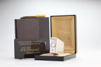 S.T. Dupont Ligne 1 large silver Etoile lighter, new old stock, with box and papers