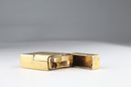 The solid 18k gold jacket of the S.T. Dupont Ligne 1 BS drawn off its inner mechanism