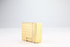 Solid 18k gold S.T. Dupont Ligne 1 BS small lighter with a fine wave engine-turned pattern