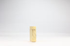 Solid 18k gold S.T. Dupont Ligne 1 BS small lighter with a fine wave engine-turned pattern