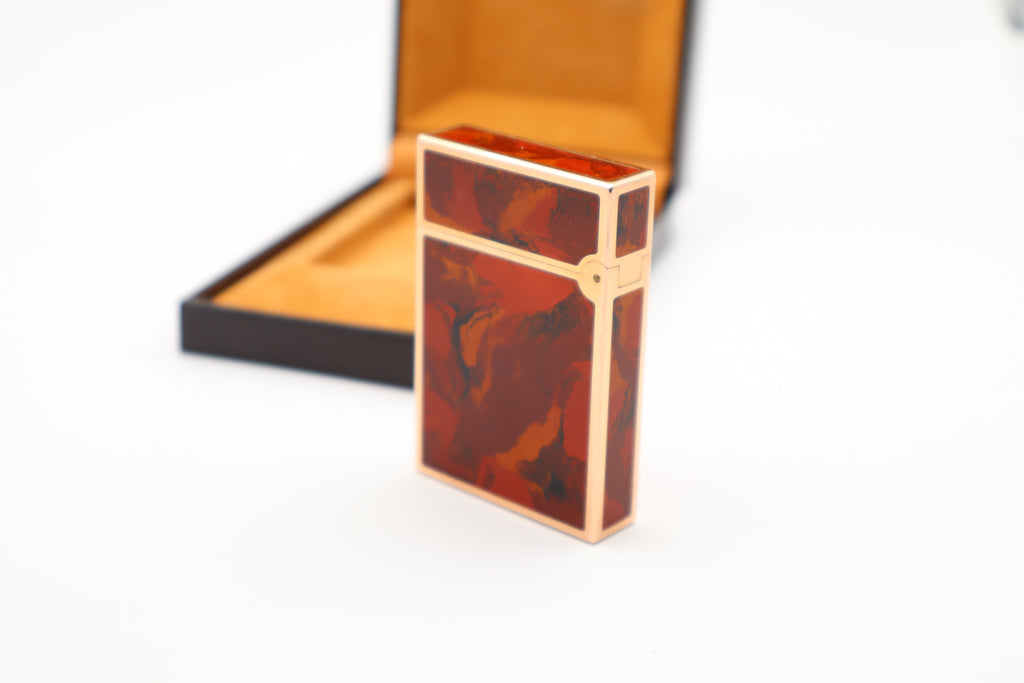 S.T. Dupont Ligne 2 Coral 'Picasso Abstract' - Mint
