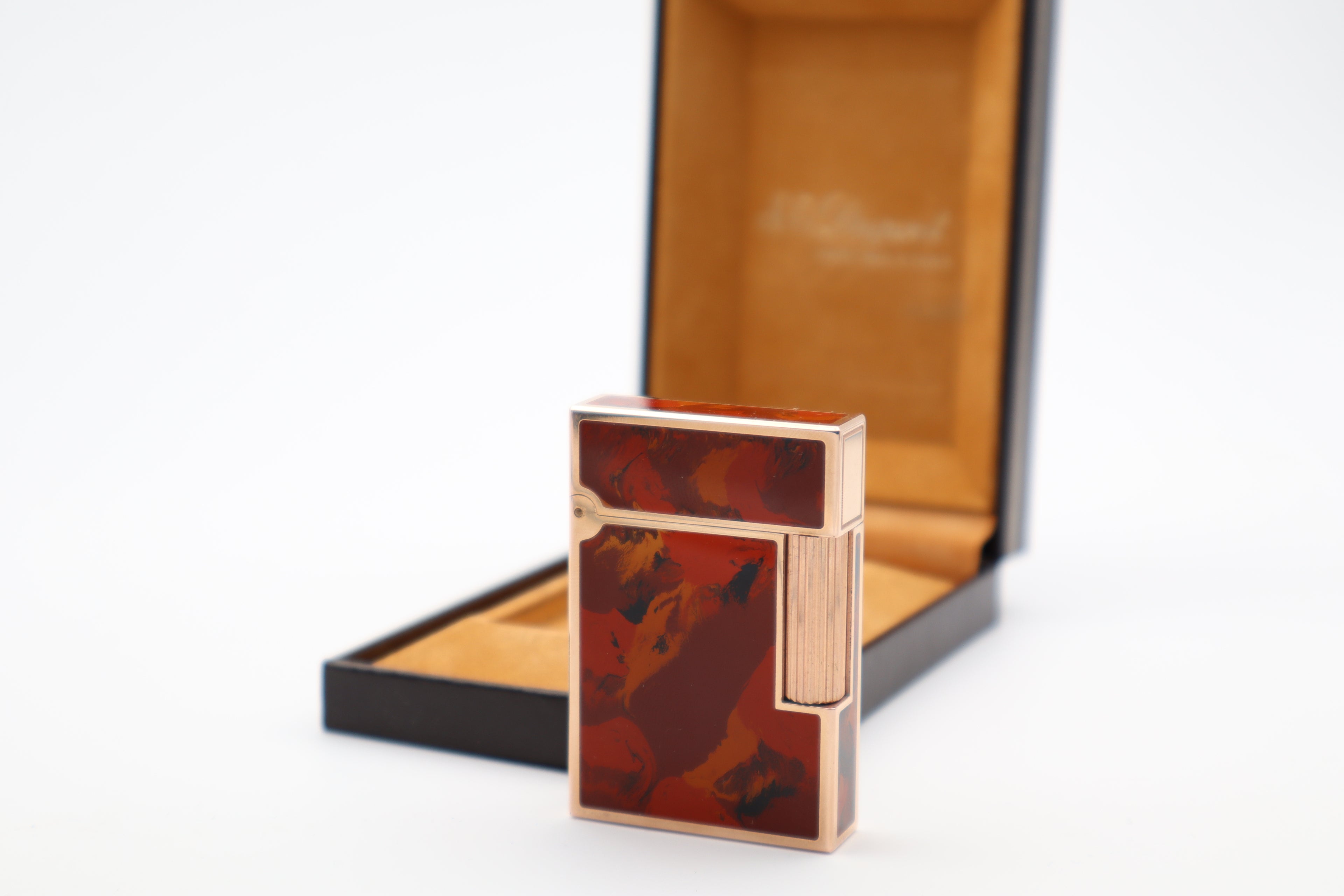 S.T. Dupont Ligne 2 Coral 'Picasso Abstract' - Mint