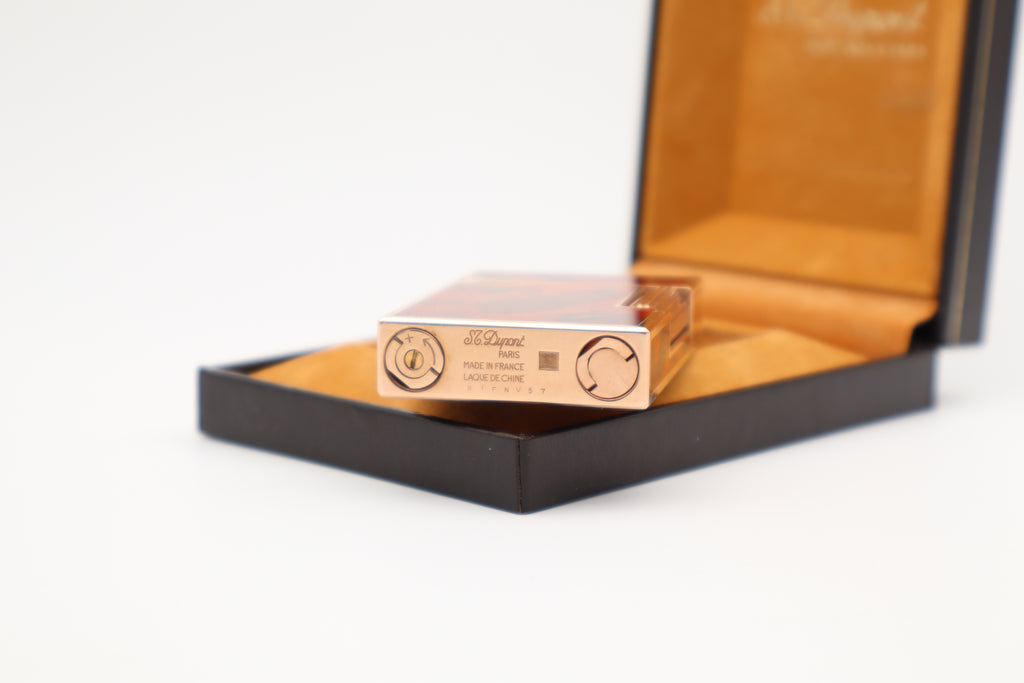 S.T. Dupont Ligne 2 Coral 'Picasso Abstract' - Mint